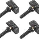433 MHZ Set of 4 Tire Pressure Monitoring System Sensor Compatible with 2022-2024 Chevrolet Silverado Gmc Sierra Hummer 13533166 13542523 TPMS Sensor