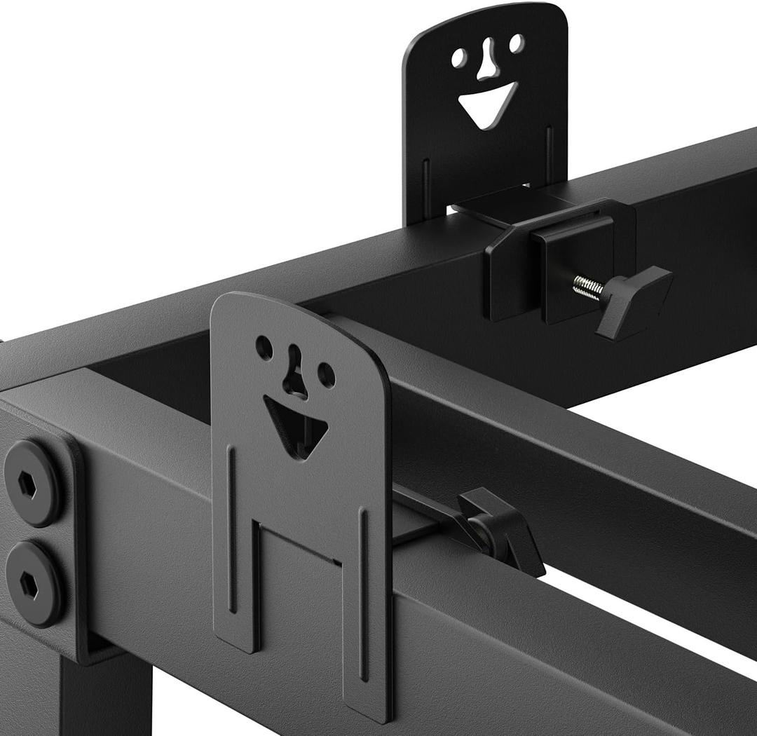 Non Slip Mattress Gaskets for Bed Frame, Cute Cartoon Mattress Holder in Place Gripper, Heavy Duty Retainer Bar, Keep Mattress from Sliding Gripper, Adjustable, 6 PCS