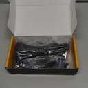 EZDIY-FAB PSU Extension Cable Sleeved Custom Mod PC Power Supply Cable, Soft Nylon Braided with Comb Kit 24PIN/8PIN to 6+2Pin/ 8PIN to 4+4PIN-30CM 300MM-Carbon