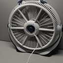 Lasko Wind Machine Fan, Air Circulator Fan with 3 Speeds, 20" Model 3300, Gray
