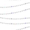 Lauthen.S Airplane Clouds Garland, 6pcs Glitter Plane Paper Garland Decorations for Birthday Backdrop Aviation Airplane Themed Baby Shower Party Supplies Classroom Home Decor