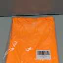 Smile Fish Women Casual Sexy 80s Costumes Fishnet Neon Off Shoulder T-Shirt (Medium, Orange)