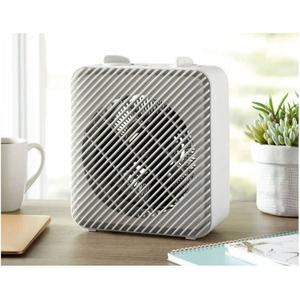 Pelonis 1500W Electric Fan-Forced 3-Speed Space Heater, White, Indoor Use
