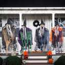 JOYIN 4 Pcs 19.6 Hanging Witch Halloween Decorations Outdoor Indoor Flying Haunted House Scary Decor for Lawn Garden Yard