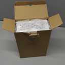 Saillong Doorbell Chime Cover Box Only, Decorative Wood Doorbell Cover for Wall inside With Geometric Design, Universal Indoor Doorbells Covers with Self Adhesive Tape, Easy to Install (White)