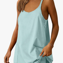 ANRABESS Women Athletic Dress Summer Tennis Workout Active Sports Mini Romper Dress Built in Shorts Travel Vacation Clothes, Medium