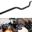 AnXin 1" 25MM Drag Handlebars Tracker Handle Bars Universal for Sportster XL 883 1200 Bobber Custom Chopper Softail Dyna Euro Style Black