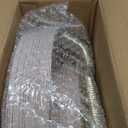 YOUBET 125PCS Pink Plastic Plates - Pink Disposable Plates With Gold Rim - Pinks and Gold Plates Include 25 Dinner Plates, 25 Dessert Plate, 75 Cutlery for Party Wedding Birthday Valentines Day