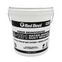 Red Devil 0841EW E-181 Duct Seal, Fiber Reinforced Water Based Duct Sealant, 1 Gallon, White, Made in USA