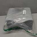 5 STARS UNITED Knee Pillow for Side Sleepers - Hip Pain Relief - Cooling Cover - Memory Foam Leg Cushion for Side Sleeping - Between Legs Pillow for Sciatica & Lower Back Pain, Arctic Gray