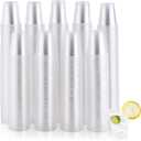 JOLLY CHEF   5 oz Clear Plastic Cups,5 Ounce Disposable Cups for Picnic, BBQ, Travel, Halloween, Christmas Parties and Events