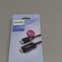 Philips 6' Display Port to HDMI Cable - Black 