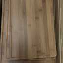 Zarler Bamboo Cutting Boards for Kitchen, Durable Wood Cutting Board with Juice Grooves and Handles, Wooden Chopping Board Set for Meal Prep, 500 Carbonized Bamboo, XL Size, Ideal Kitchen Gift (Brown)