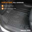 KUST Floor Mats for Chevy/Chevrolet Equinox EV 2024-2025 2026 (Not for Gas), All Weather Floor Liners Front Rear 2 Rows Car Mats for Equinox Accessories TPE Rubber High Edge