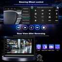 5GWiFi Upgrade Car Radio for Ford Expedition 2007-2014, Explorer 2006-2010, F150 2004-2008, F250/F350 2006-2016, Taurus 2008-2009, 7inch Touchscreen Stereo Wireless Carplay Android Auto GPS FM Camera