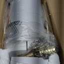 Hamucd Modern Glass Table Lamp Set of 2 with 7 Lighting Modes, 3-Color Temperature Nightstand Lamp with USB A+C Port, Blue-Brown Coastal Bedside Lamp for Living Room Bedroom(LED Bulbs Included)