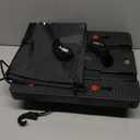 Car Seat Dolly for Airport - CarSeat Roller Cart Wheels for Airplane - Car Seat Travel Cart Carrier with Straps Trolley Foldable Luggage Trolley (Black)