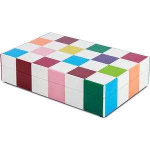 Handicrafts Home Decorative Keepsake Box 8x5  Small Organizer Box with Lid, Boho Decorative Storage, Retro Memory Box, Unique Coffee Table Dcor, Jewelry or Trinket Box, Modern Shelf Decorative Box (MEDLEY-JESTER)