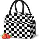 DALINDA Lunch Bag Lunch Box for Women Men Reusable Insulated Lunch Tote Bag,Leakproof Thermal Cooler Sack Food Handbags Case High Capacity for Travel Work Picnic Beach- Square (Medium (9L))