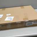 Horizontal RV Window, 21" W x 14" H Tinted Sliding RV Window with Net Screen and Trim Ring, Suitable for 15/16" or 1-3/8" and Slightly Thicker Up to 1/16" Walls, DOT Approved