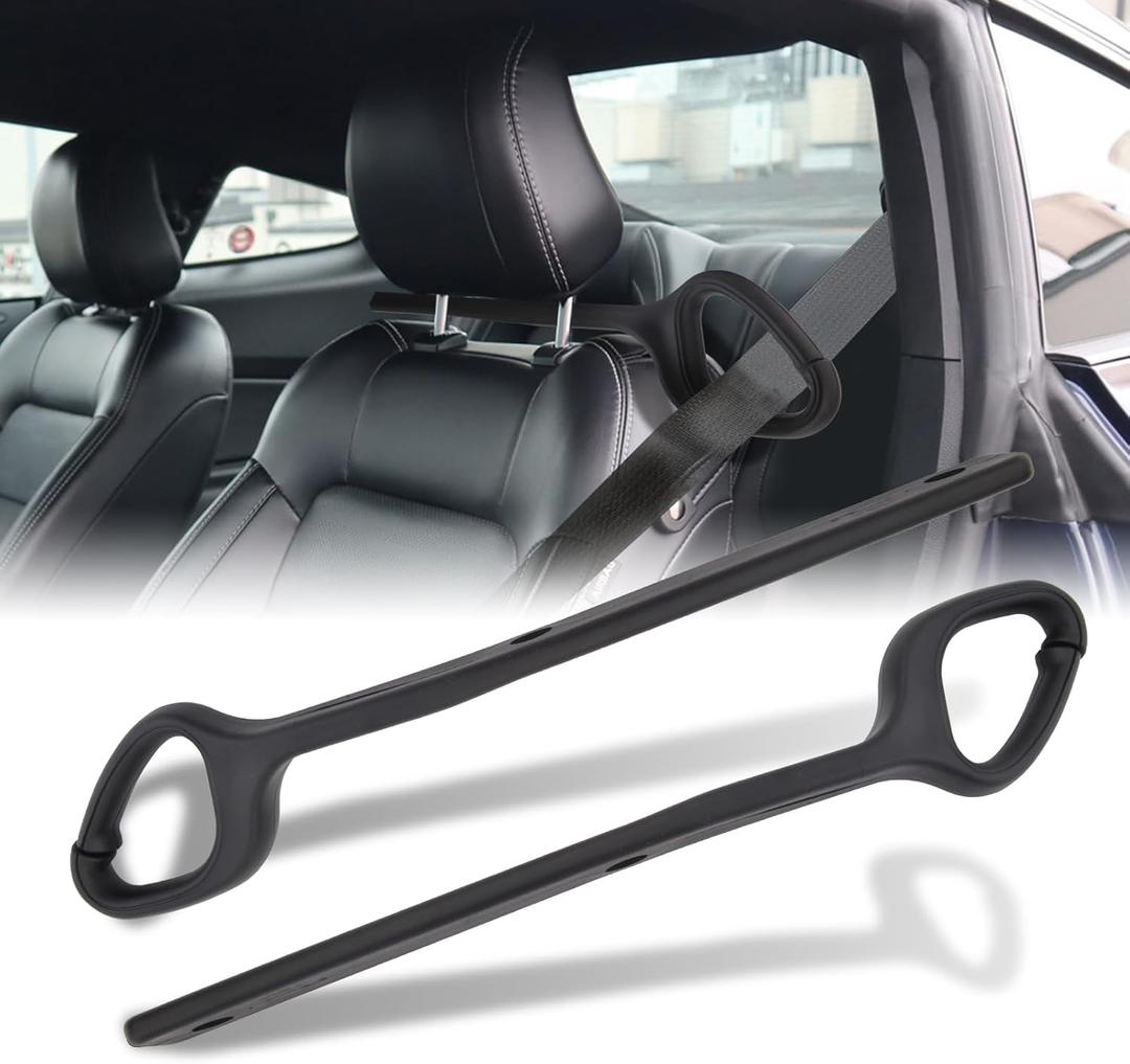 Front Seat Belt Holder Guide Extension For Ford Mustang EcoBoost GT 2015-2022 (Pair)