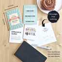 24 Employee Appreciation Cards with Envelopes - 4 Unique Design Encouragement Cards with Envelopes - Use as Employee Appreciation Gifts or Bulk Gifts for Coworkers