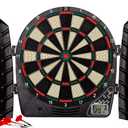 Franklin Sports Electronic Dart Board Sets - Soft Tip Electric Dartboard with Digital Scoreboard - (6) Darts Included