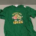 Happy Go Lucky, Lucky Charm, Retro Groovy St Patricks Day T-Shirt M