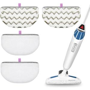 1940 1806 for Bissell Steam Mop Pads Replacement Compatible with Bissell Powerfresh Steam Mop 1544 1440 2075A 2685A Series, Models 19402 19404 19408 19409 1940A 1940F 1940Q 1940T 1940W B0006 B0017 (4)