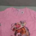Womens Talk Derby to me Derby Day Horse Racing V-Neck T-Shirt Pink Medium