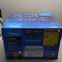 Midea 6,000 BTU Window Air Conditioner, 3-in-1 Cool/Fan/Dehumidifier Window AC Unit, Easycool Air Conditioner with Remote Control, Cools up to 250 Sq. Ft., Fits bedroom, study, office (2024 Upgrade)