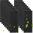 16PCS 2X Thicker Carbon Filters Compatible with Litter-Robot 3, 0.6'' Activated Carbon Litter Box Filter Compatible with Litter-Robot 3 Self Cleaning Cat Litter Box Filters Accessories