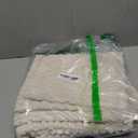 MIULEE Pack of 2 Decorative Throw Pillow Covers 20x20 Inch Soft Boho Striped Textured Corduroy Pillow Covers Modern Farmhouse Home Decor for Couch Bed Sofa Living Room Cream White