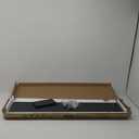 HUANUO Large Dual Monitor Stand with Drawer, Wood Monitor Stand Riser for 2 Monitors with Storage & Cable Management, Desktop Organizer up to 55" fit Monitor, Computer, TV, Printer