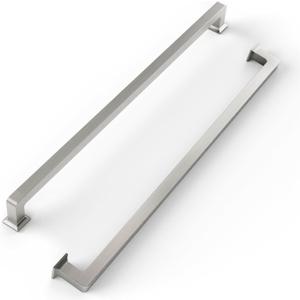 FILTA Cabinet Handles 12.6 Inch 6 Pack Brushed Nickel Cabinet Pulls for Kitchen Metal Drawer Pulls Modern Cabient Hardware Cupboard Handles