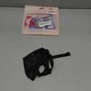 Mayerzon Short Snout Dog Muzzle for French Bulldog with Full Pant Design to Prevent Eating Biting, Soft Mesh Dog Muzzle for Shih Tzu Pug English Bulldog for Grooming Walking, Allow to Drink and Feed (XXS [Head Cir: 8.5"-12.5"], Black)