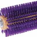 Mini Roto Brush for Livestock, Wool/Hair Stimulating and Grooming Brush for Goat Sheep Cattle, Use with Drill, Coat Deshedding Tool (5-3/8" Long)