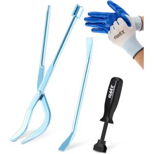 Orion Motor Tech Drum Brake Tool Kit, 3 pc Drum Brake Adjustment Tool Set with Brake Spring Compressor Tool and Brake Spoon, Double Ended Brake Spring Pliers for Brake Spring Removal and Installation