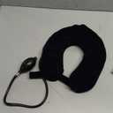 Electric Pump Cervical Neck Traction Device for Neck Pain Relief, One-Click-to-Inflate Neck Stretcher Support Brace for Home Use Neck Decompression (Built-in Battery & Motor Powered)