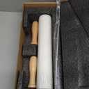 Koville Marble Rolling Pin, Non-Stick African Stone Polished Dough Roller, Pasta, Dumpling, Ravioli, Fondant, Pie Crust, Kitchen Baking Pastry Tools(Namib Fantasy)
