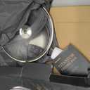 perehome Titanium Pans for Cooking,12 Inch Non-Toxic Frying Pan with Lid