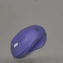Ergonomic Wireless Mouse with USB Receiver for PC Computer, Laptop and Desktop, Ergo Mouse Vertical with Silent Clicks Long Battery Life, Up to 1600 DPI & 1 AA Battery Powered, Purple