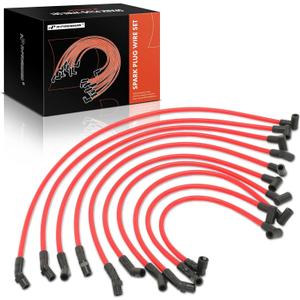 A-Premium Ignition Spark Plug Wires Set of 10 Compatible with Ford F-150 F150 1979-1995, Mustang 1968-1973/1979-1995, 5.0L 5.8L A-Premium Ignition Spark Plug Wires Set of 10 Compatible with Ford F-150 F150 1979-1995, Mustang 1968-1973/1979-1995, 5.0L 5.8L