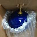 Pooky Lighting Cecily Rechargeable Ceramic Table Lamp 15" - Cordless Lamp