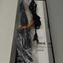 TAIFF Curves | 1 1/ 4" Curling Iron – Black Titanium Hair Curler with Clamp | Dual Voltage | 9ft Swivel Cord | Professional Styling Tool for All Hair Types | Fixed Temperature 410°F