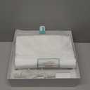 Nail Dust Collector, 14700RPM Foldable Dual-Turbo Fan with 30 Filter Papers for Acrylic Nails Salon & Home - White