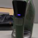 Hamilton Beach Steam Iron & Vertical Steamer for Clothes with Scratch-Resistant Durathon Soleplate, Digital Fabric Selector + 8 Retractable Cord, 3-Way Auto Shutoff, Anti-Drip, 1800 Watts, Green