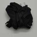 Biscaynebay Wrap Around Bed Skirts for Full & Full XL Beds Short Drop of 12", Black Adjustable Elastic Dust Ruffles Easy Fit Wrinkle Resistant Silky Luxurious Fabric Machine Washable