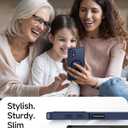 LeYi Compatible for Samsung Galaxy A32-5G Phone Case: Samsung A32 5G Case [Magnet Fit] with Screen Protector, Sleek Minimalist Matte Translucent Cell Phone A 32 Cover for Girl and Boy, Blue