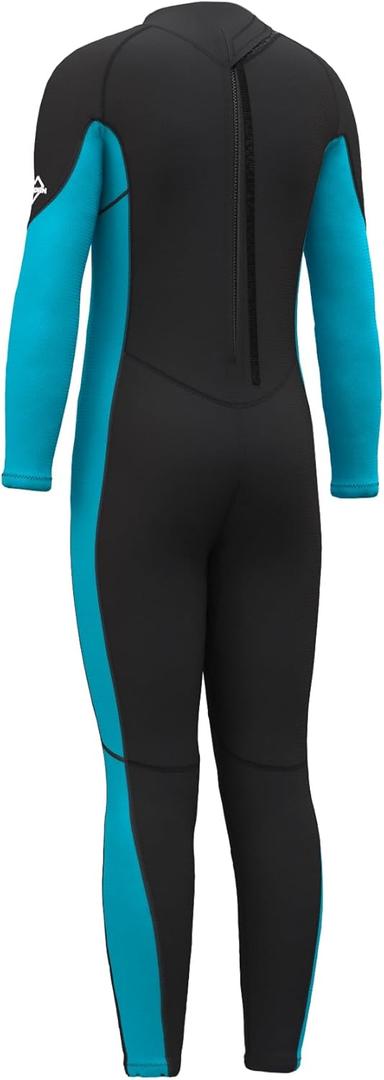 Hevto Kids Wetsuit for Boys Girls Toddler Youth 3/2mm Neoprene Full Wet Suits in Cold Water for Swimming Surfing Diving, Size 12